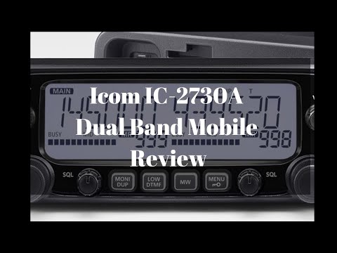 Icom IC-2730A Dual Band Mobile Radio Review