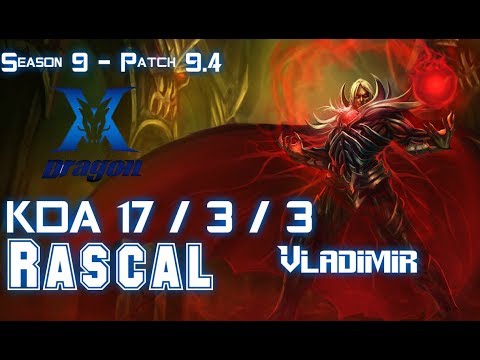 KZ Rascal VLADIMIR vs JAYCE Top - Patch 9.4 KR Ranked