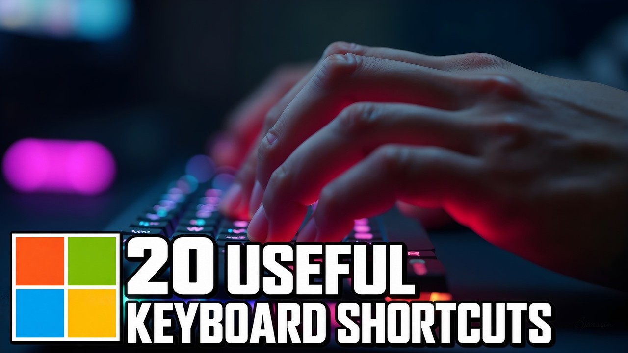 20 Useful Keyboard Shortcuts You Need to Know! (Windows) 2026