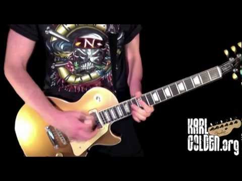 Appetite For Destruction - Guns N Roses - Every Guitar Solo! 12 Tracks!! (Karl Golden)