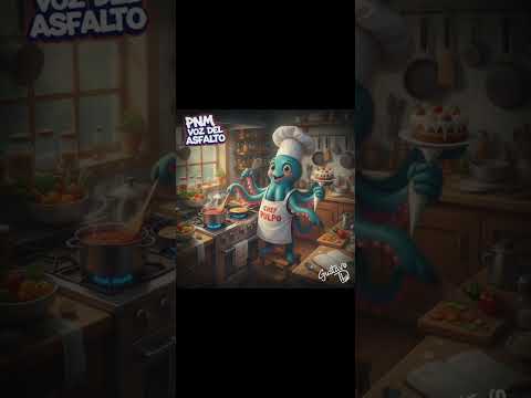 El pulpo cocinero PNM VOZ DEL ASFALTO, letra de Canticuénticos