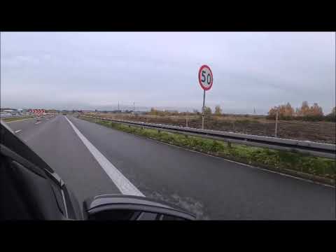 Autobahn, A6, Grenzübergang, Polen, Stettin, Kołbaskowo, Autobahnkreuz Goliniov, Kolberg, Danzig,