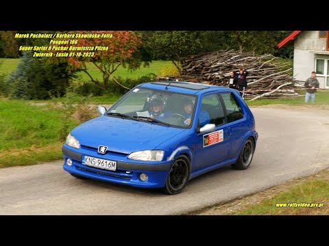 Marek Pacholarz /Barbara Skawińska-Folta -Peugeot 106- Super Sprint O Puchar Burmistrza Pilzna 2023
