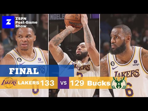 Lakers Beat Bucks 133-129, Anthony Davis Dominated Against Giannis Antetokounmpo