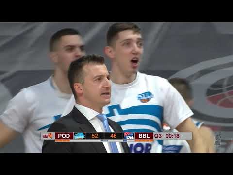 ABA 2 2020/21 highlights, Quarterfinals Round 2: Podgorica - Borac (21.4.2021)