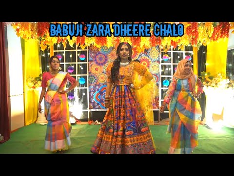 Babuji Zara Dheere Chalo | বাবুজি যারা ধীরে চলো | New Cover Dance Video |
