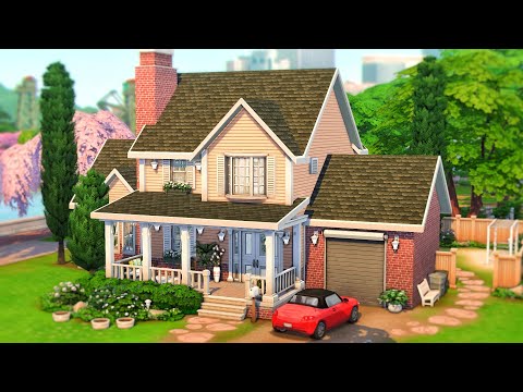Building a Base Game Suburban #1 (streamed 16/02/2022) | The Sims 4