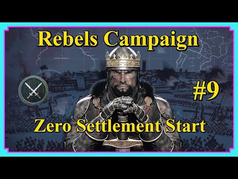 Nerfed Rebels Campaign | Zero City Start | #9 The Rise of Ziggy Stardust | Medieval II Total War