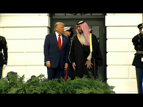 Donald Trump welcomes Saudi Crown Prince Mohammed bin Salman to White House | AFP