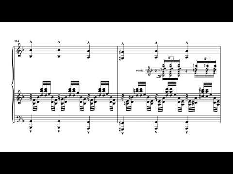 Johann Sebastian Bach/Ferruccio Busoni - Chaconne in d minor, BWV 1004 (Shura Cherkassky)