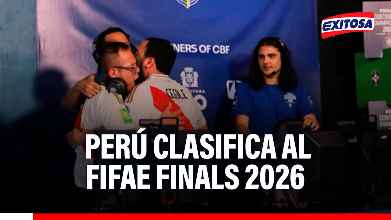 🔴🔵 Perú clasifica al FIFAe Finals 2026 tras llegar a la final a nivel Sudamérica