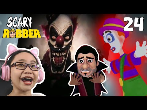 SCARY ROBBER Home Clash Part 25 Halloween Update - (Clowning Around) Gameplay Walkthrough!!