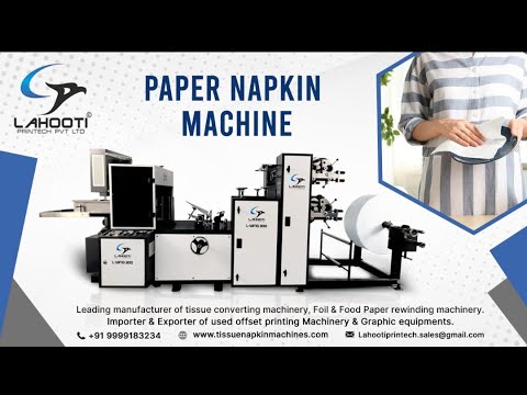 Automatic Paper Napkin Machine
