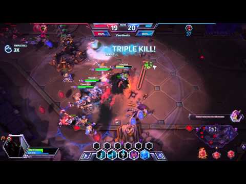 [Heroes of the storm] Rush to the core!!