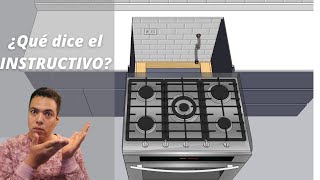 estufa de empotrar instalacion