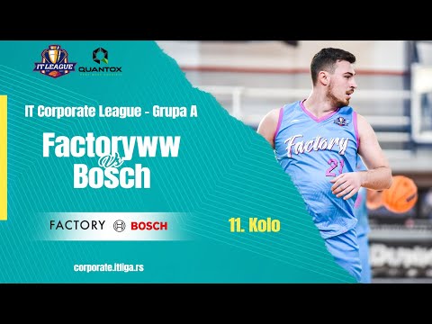 26.02.2023 IT CORPORATE LIGA Grupa A 21:45 FACTORYWW - BOSCH
