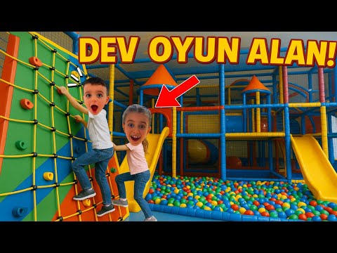POYRAZ ELİF DEV OYUN ALANINA GİRDİ!!