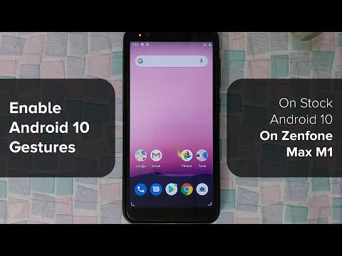 Use Android 10 Gestures on Stock 10 Beta for Max M1 | Tech Fibre