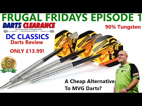 Frugal Fridays 1 Darts Clearance Classics Darts Review Cheap MVG Alternative Dart?
