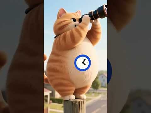 #funny #orange #cat #revenge as a #mom cat vedio #shorts 🐈🐾🐈