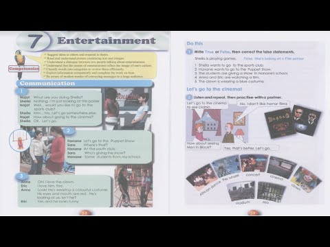 Unit 7 (Entertainment ) Page 58_ 59 Focus English Student's Book 3éme année secondaire.