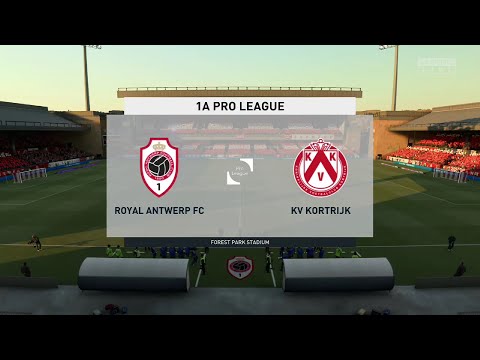 ⚽ Antwerp vs Kortrijk ⚽ | Belgian Pro League (01/08/2021) | Fifa 21