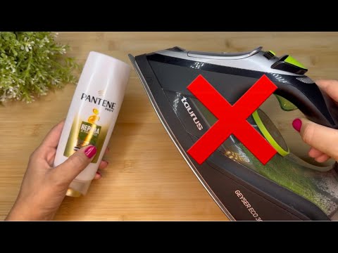 I saw it in the Laundromat!  You will never iron again if you use this