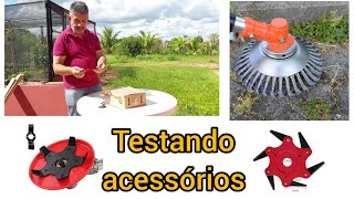 Acessórios para roçadeira. #vidanaroça