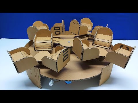 Amazing Break Dance Carnival | How to make Amusement park Ride From Break Dance Ride From Cardboard