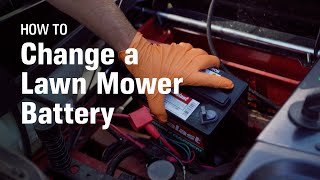 How to Change a Lawn Mower Battery