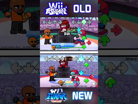 FNF': Wii Funkin (Vs Matt) Update - Target Practice (Old vs New) (short comparison)