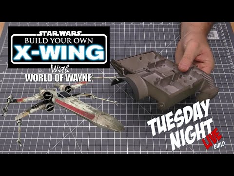 Tuesday Night Live Build -  Deagostini Build the X-Wing