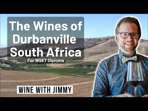The Wines of Durbanville, South Africa for WSET Level 4 (Diploma)