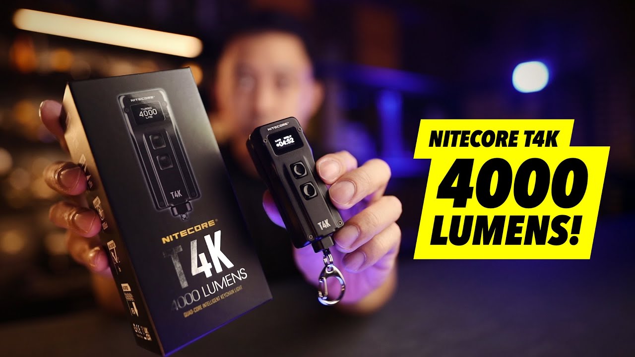 Nitecore T4K - 4000 Lumens