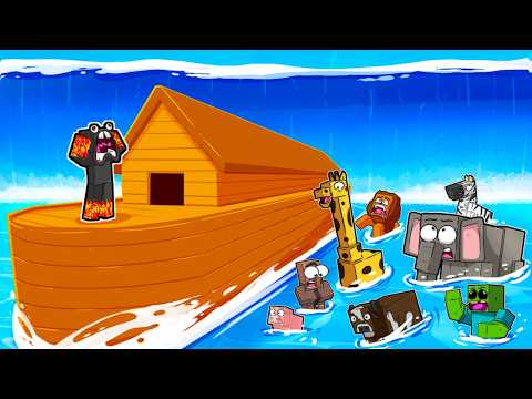 Built Noah’s Ark For EVERY MOB in Minecraft