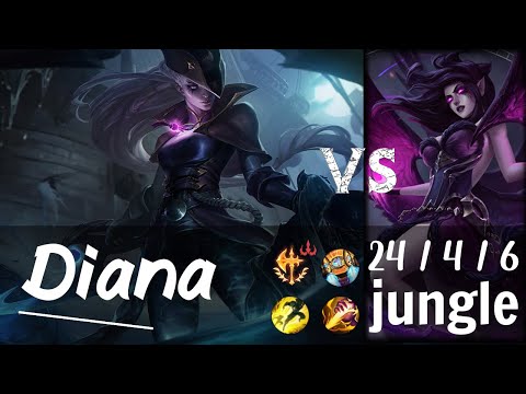 Diana Jungle vs Morgana - Challenger Replay KR