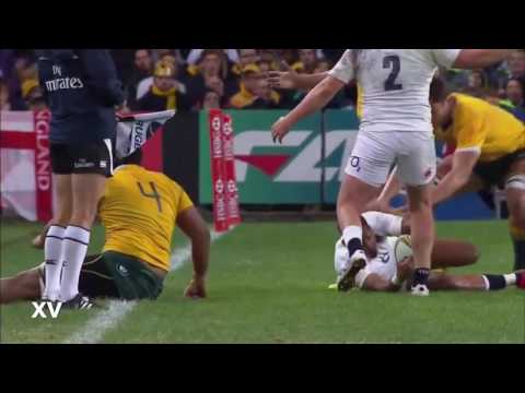 HUGE Aerial Collision  Australia vs England