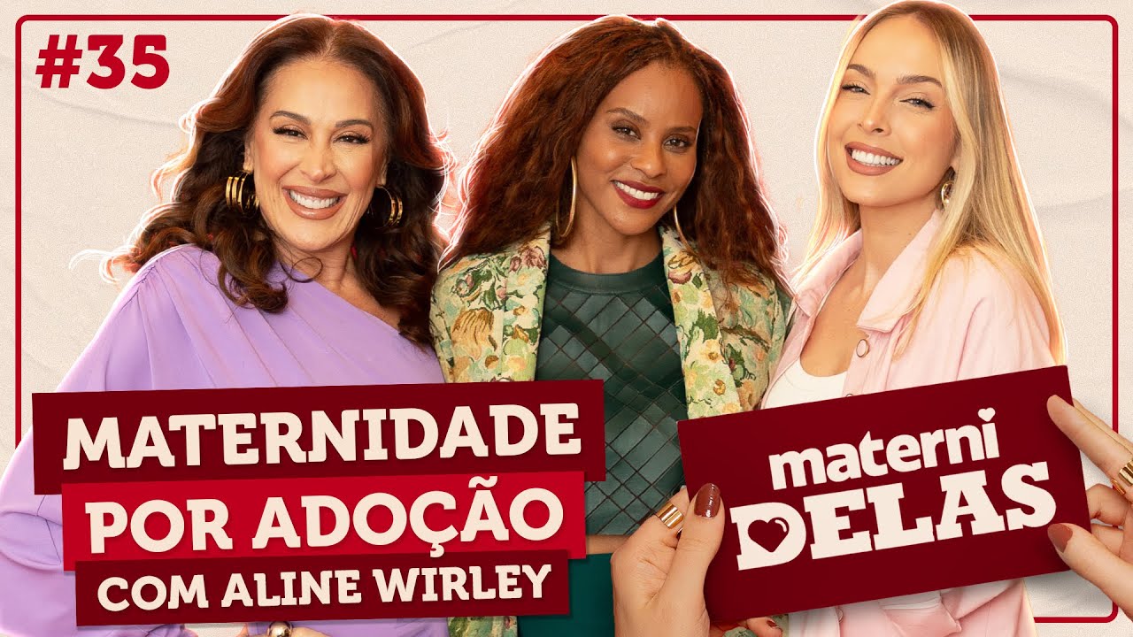 MaterniDelas - Aline Wirley com Tata e Claudia Raia