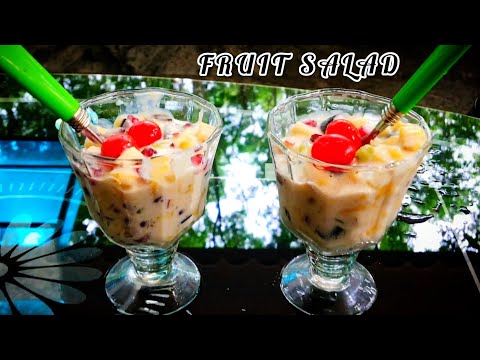Fruit Salad Recipe || Healthy Dessert Recipe || How to make the best fruit salad || Rinz Vlogz