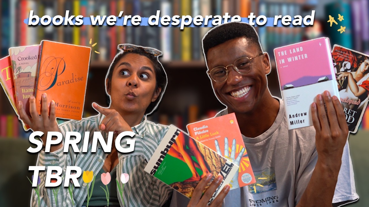 books we want to read this spring | what's on our tbr?! (read with us???)