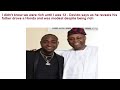 'I didn't know we were rich until I was 13' - Davido says as he reveals his father drove a Honda