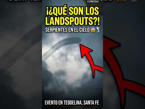 ¡MIRA LO QUE PASO EN ARGENTINA! 😱 #tromba #argentina #santafe #tornado #clima #naturaleza #shorts