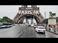 Morning Rain - Paris Drive 4K
