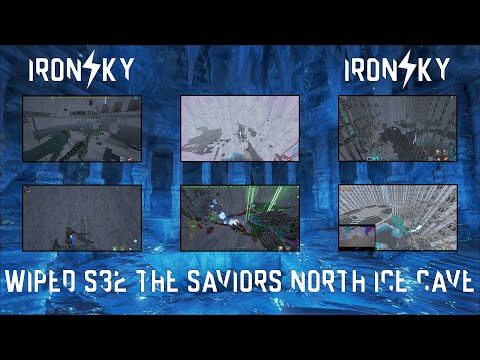 Ark Official PvP | Small Tribes | IronSky | LEGIT Wiping Center North Ice Cave!