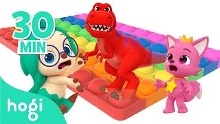 [BEST] Pop It + More｜Dinosaur for Kids｜Hogi Jingle Play｜Nursery Rhymes for Kids｜Hogi Pinkfong