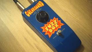 Video thumbnail for Colorsound Sola Sound Fuzz Box by Alex T