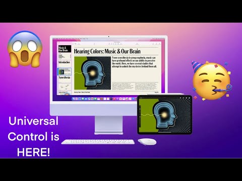 How to ENABLE Apple's Universal Control! (iPadOS 15.4 & macOS 12.3 Beta 1)