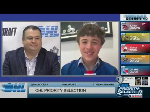 2024 #OHLDraft Introductions: Evan Headrick (Kitchener Rangers, 15th Overall)