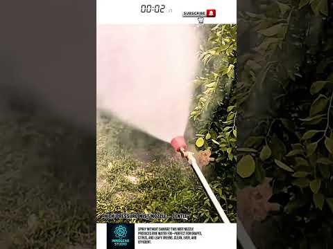 High Pressure Mist Nozzle – Gentle & Even Spray!