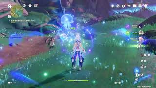 【PS5版】【原神】育成素材や聖遺物を集める。